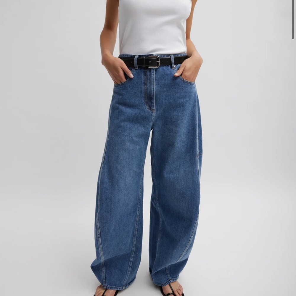Tibi Sid Classic Wash Jeans 27 (Barrel Leg)